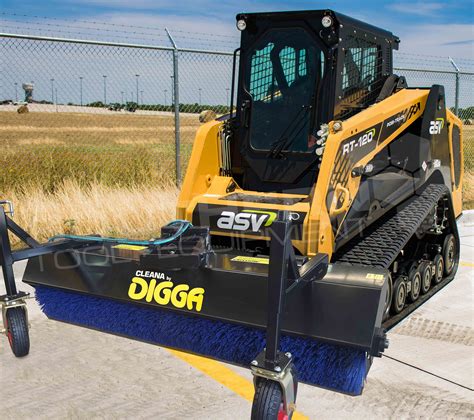 skid steer sweeper attachment sale|skid steer angle broom attachment.